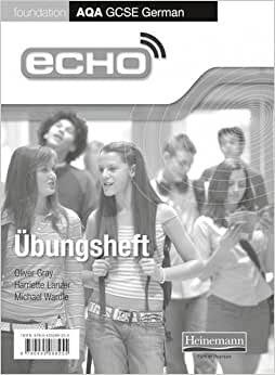 indir Echo AQA GCSE German Foundation Workbook 8 Pack (AQA Echo GCSE German)