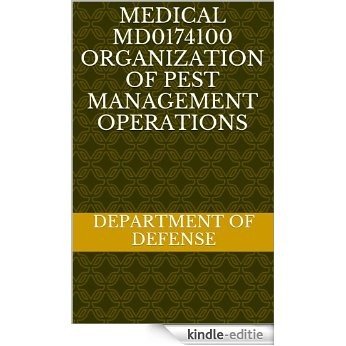 Medical MD0174100 Organization of Pest Management Operations (English Edition) [Kindle-editie]