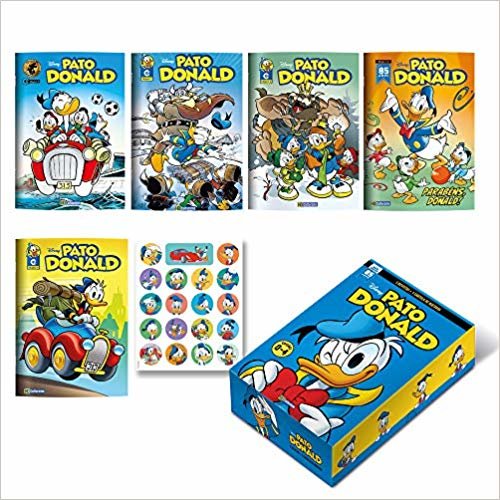Box quadrinhos Disney Donald - Edições 0 a 4: 5 volumes