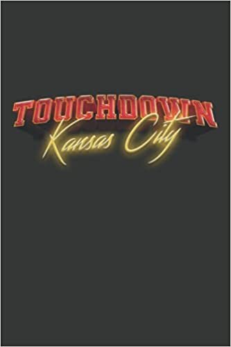 indir Touchdown Kansas City: Premium Football Hometown College Ruled Lined Blank Notebook Journal Notepad