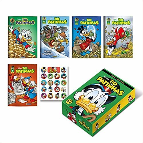 Box quadrinhos Disney Tio Patinhas - Edições 0 a 4: 5 volumes