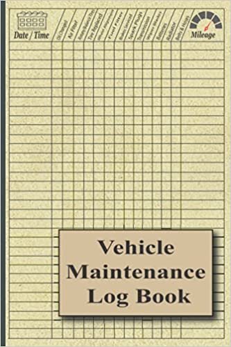 indir Vehicle Maintenance Log Book: Hanes Automotive Repair Book, Car Service Log Book