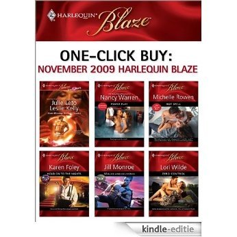 One-Click Buy: November 2009 Harlequin Blaze: Power Play\Hot Spell\Hold on to the Nights\SEALed and Delivered\Zero Control [Kindle-editie]