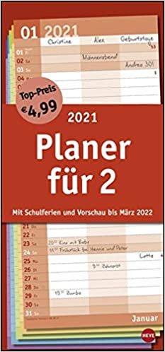 Planer für zwei Basic 2021
