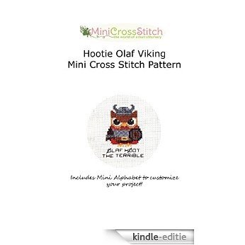 Hootie Olaf Viking Mini Cross Stitch Pattern (English Edition) [Kindle-editie]