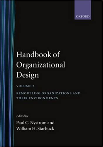 Handbook of Organizational Design: 2: Remodelling Organizations and their Environments: Remodelling Organizations and Their Environments v. 2