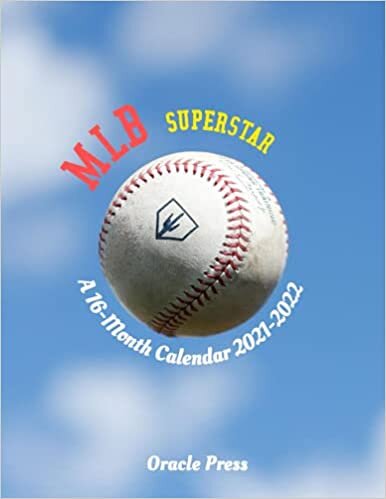indir MLB Superstars Calendar 2021-2022: 2022 Monthly Planner PLUS 3 Months | Home, Desk, Office Supplies For All MLB Fans
