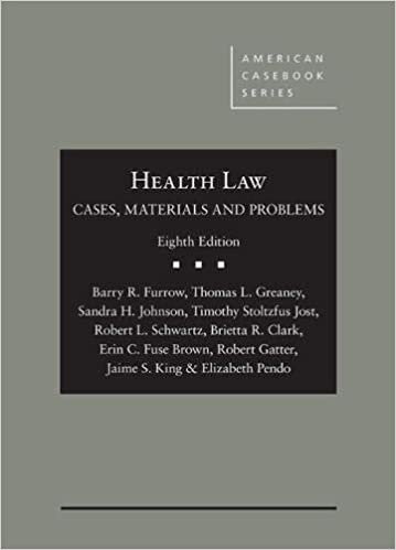indir Furrow, B: Health Law (American Casebook Series)