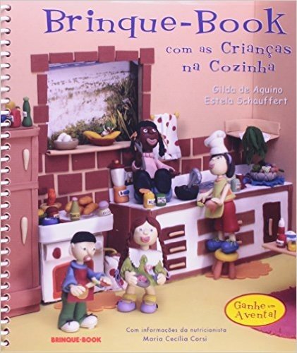 Brinque-Book Com As Crianças Na Cozinha