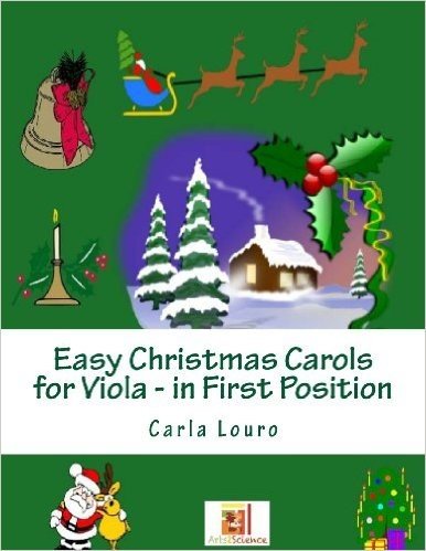 Easy Christmas Carols for Viola - In First Position