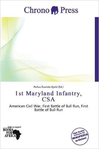 1st Maryland Infantry, CSA