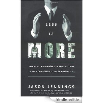 Less Is More [Kindle-editie]