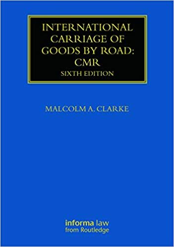 indir International Carriage of Goods by Road: CMR (Maritime and Transport Law Library)
