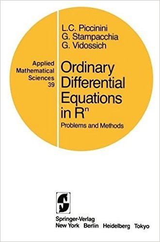Ordinary Differential Equations in RN: Problems and Methods