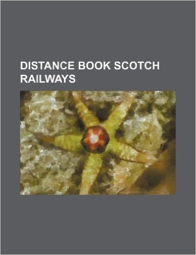 Distance Book Scotch Railways
