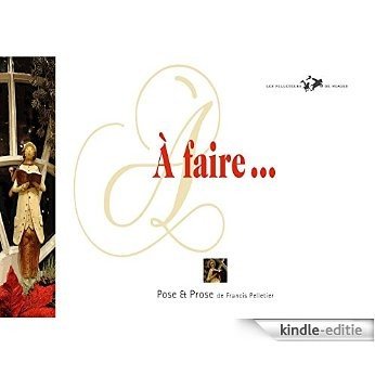 À faire (Pose & Prose) [Kindle-editie] beoordelingen