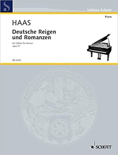 Deutsche Reigen und Romanzen: Ein Zyklus. op. 51. Klavier. (Edition Schott)
