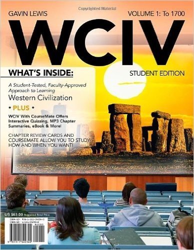Wciv, Volume 1: To 1700 [With Flash Cards and Access Code]