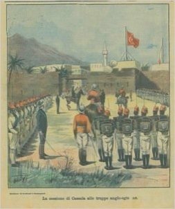 La cessione di Cassala alle truppe anglo-egiziane.