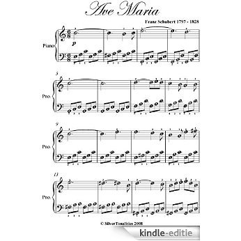 Ave Maria Schubert Easy Piano Sheet Music (English Edition) [Kindle-editie]