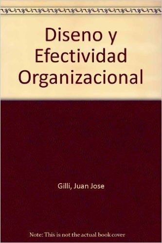 Diseno y Efectividad Organizacional