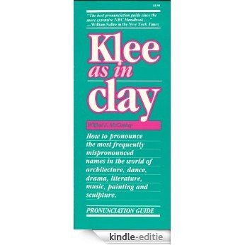 Klee as in Clay [Kindle-editie]