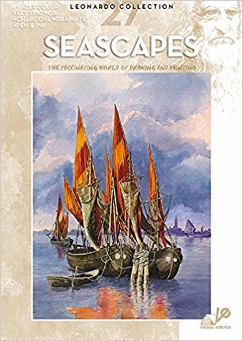 indir Leonardo Collection Desen Kitabı Seascape N: 27 Deniz Manzaraları N: 27