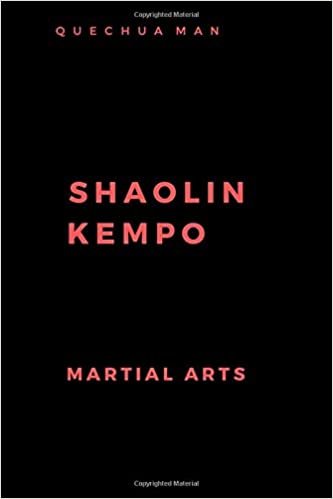 indir SHAOLIN KEMPO: Journal, Diary (6x9 line 110pages bleed) (Martial Arts, Band 1)