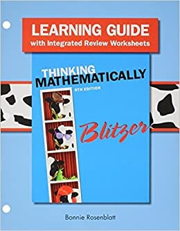indir Learning Guide Plus Mylab Math Student Access Card for Thinking Mathematically