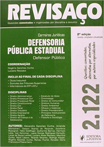 Defensoria Pública Estadual. Defensor Público. 2.122 Questões Comentadas - Coleção Revisaço