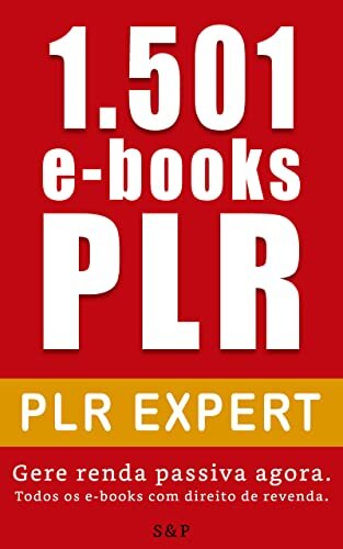 1.501 e-Books PLR: Gere uma renda passiva agora. Todos os e-books com direito de revenda.