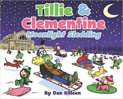 Tillie & Clementine: Moonlight Sledding