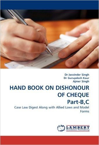 Hand Book on Dishonour of Cheque Part-B, C