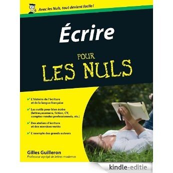 Ecrire Pour les Nuls [Kindle-editie]