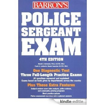 Police Sergeant Exam (Barron's Police Sergeant Examination) [Kindle-editie]