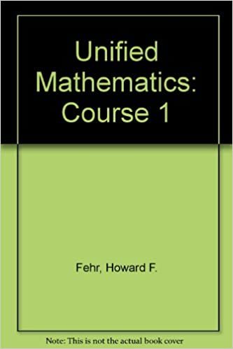 Unified Mathematics: Course 1