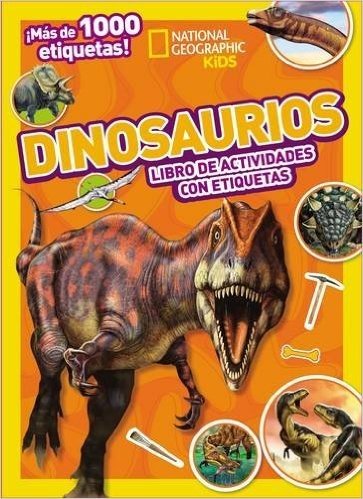 Dinosaurios: Libro de Actividades Con Etiquetas