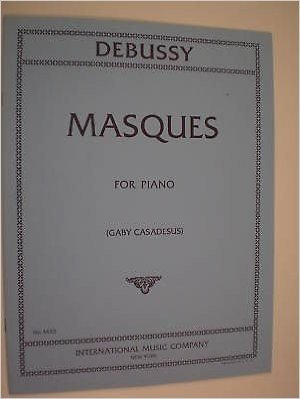 piano DEBUSSY Masques / Gaby Casadesus IMC