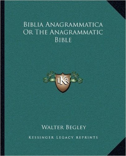 Biblia Anagrammatica or the Anagrammatic Bible baixar