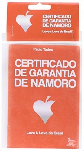 Certificado De Garantia De Namoro
