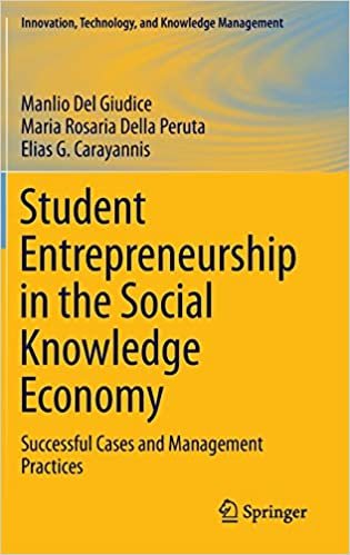 Student Entrepreneurship in the Social Knowledge Economy: Successful Cases and Management Practices (Innovation, Technology, and Knowledge Management)