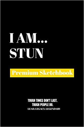 indir I Am Stun: Premium Blank Sketchbook