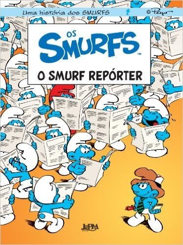Os Smurfs. O Smurf Repórter
