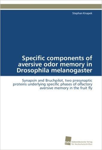 Specific Components of Aversive Odor Memory in Drosophila Melanogaster
