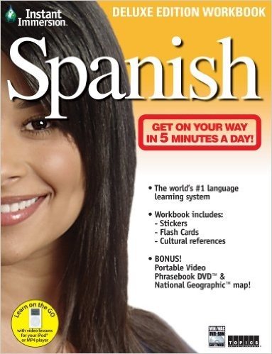 Instant Immersion Spanish [With Stickers and National Geographic Map and Flash Cards and DVD]