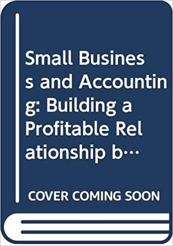 Small Business and Accounting: Building a Profitable Relationship between Owner/Managers and Accountants