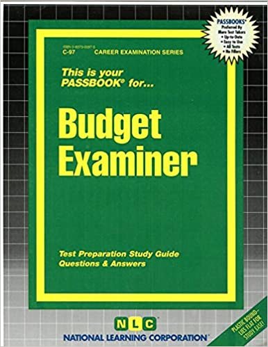 Budget Examiner: Passbooks Study Guide (Career Examination)