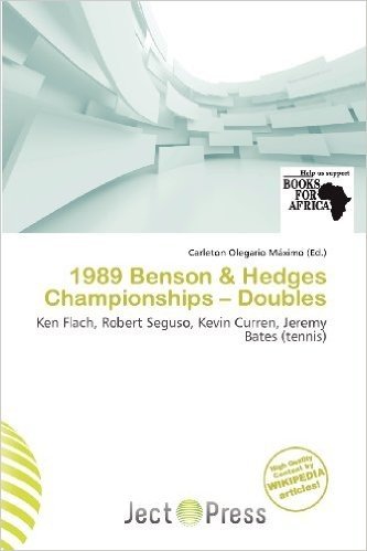 1989 Benson & Hedges Championships - Doubles baixar