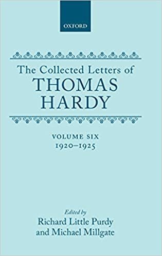 The Collected Letters of Thomas Hardy: Volume 6: 1920-1925: 1920-25 Vol 6