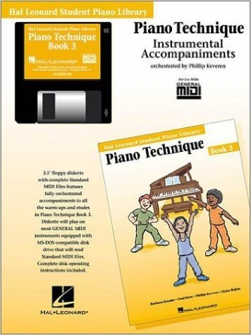 Piano Technique Book 3 - GM Disk: Hal Leonard Student Piano Library